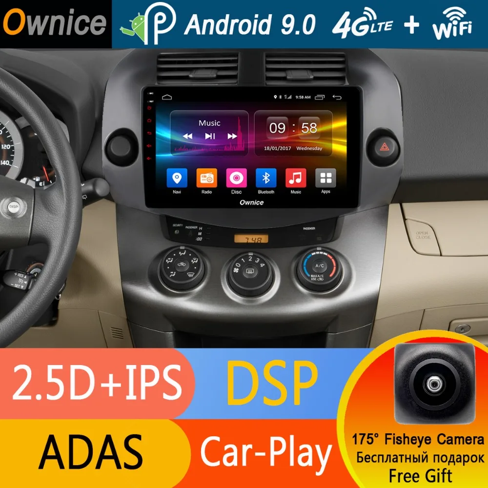Sale Octa 8 Core 10.1" IPS Android 9.0 Car Radio Player GPS 4GB RAM 32GB ROM for Toyota RAV4 2007 2008 2009 2010 2011 DSP CarPlay 1 Sale Octa 8 Core 10.1" IPS Android 9.0 Car Radio Player GPS 4GB RAM 32GB ROM for Toyota RAV4 2007 2008 2009 2010 2011 DSP CarPlay 1
