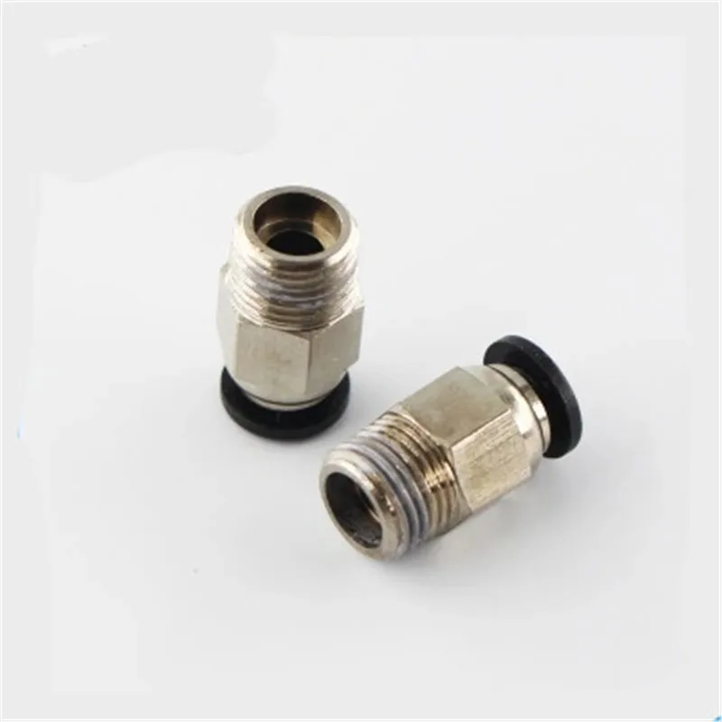 

10pcs/Lot Pneumatic Connectors Remote For V6 V5 J-head Bowden 1.75mm PTFE Tube 3D Printer Parts Quick Coupler Fittings Hotend