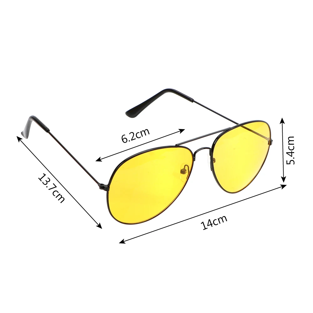 FORAUTO Car Night Vision Driver Goggles Polarized Driving Glasses Anti-glare Polarizer Sunglasses Copper Alloy Eyewear