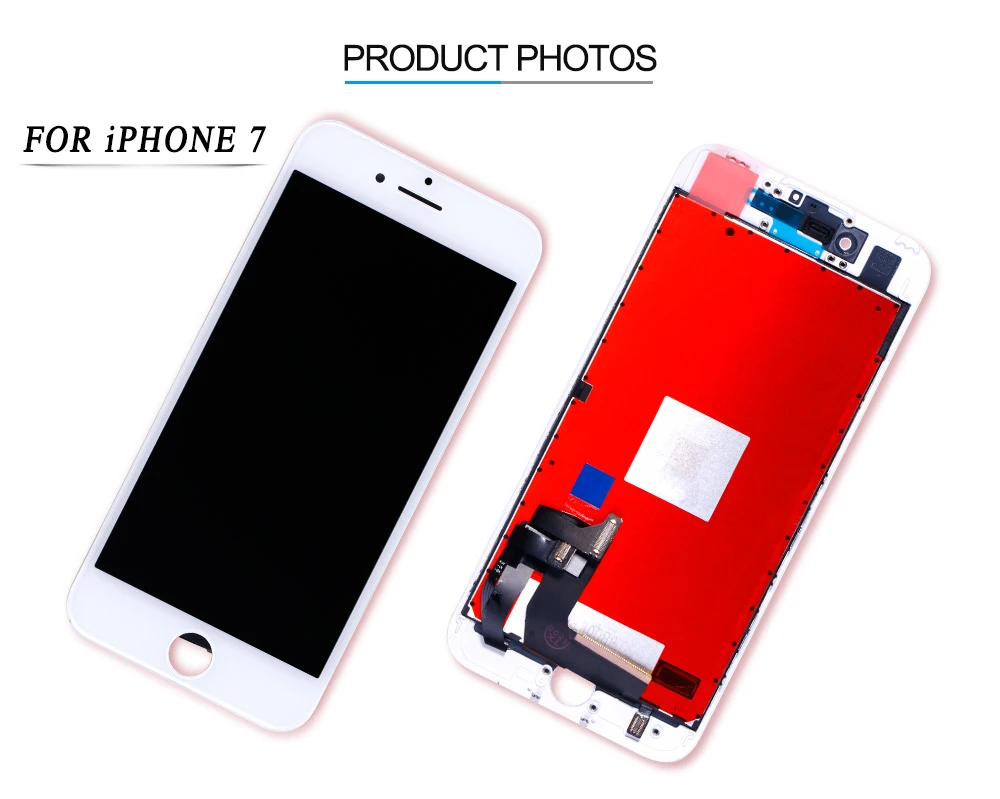 Класс AAA без битых пикселей ЖК-дисплей для iPhone 6 6s дисплей кодирующий преобразователь сенсорного экрана в сборе с 3D силой для iPhone 5S 6 plus экран