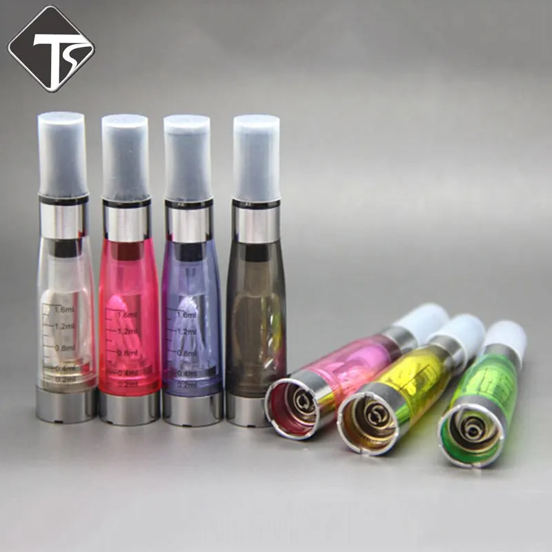 

CE4 Atomizer CE4 Ecigarette Clearomizer 1.6ml For EGo-T/K/W EVOD Series Battery 510 Thread 8 Colors Free Shipping