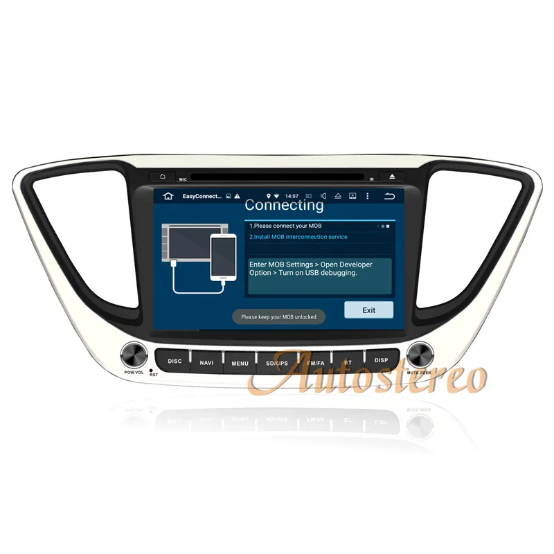 Perfect Android6.0 7.1 Car CD DVD Player GPS Navigation for Hyundai Verna 2016 2017 Radio Audio multimedia Player Autostereo Satnav 16