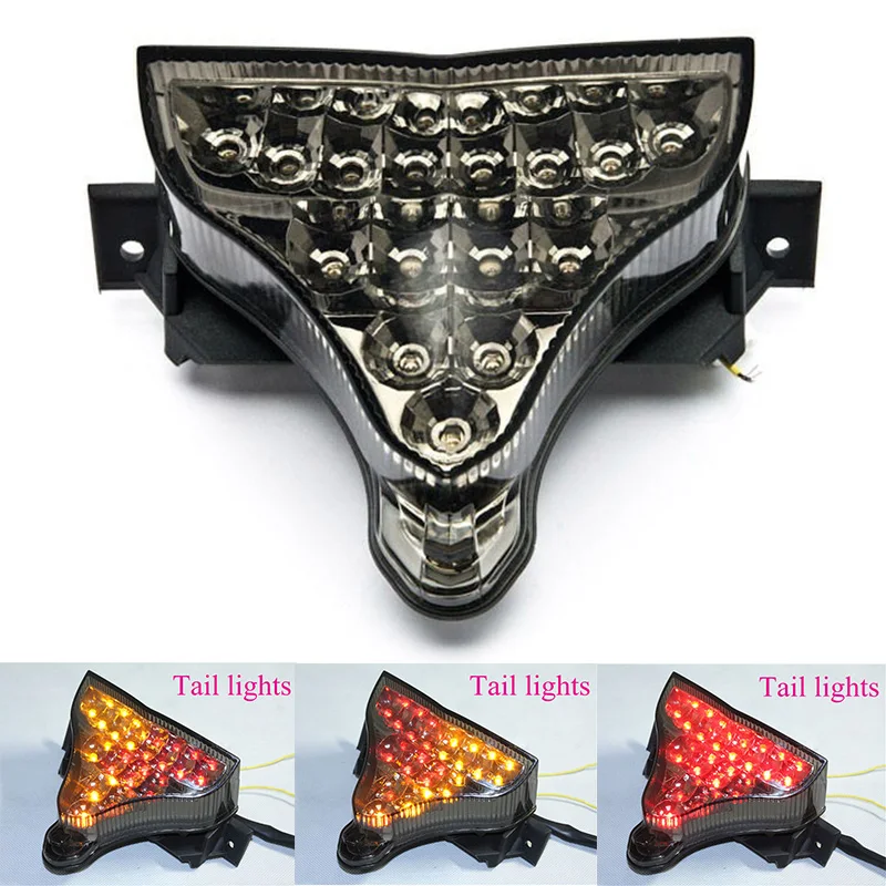 

For 09-14 Yamaha YZFR1 YZF R1 LED Tail Brake Rear Turn Signals Indicator Warning Stop Lights 2009 2010 2011 2012 2013 2014