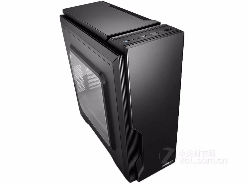 Desktop Computer Ondersteuning waterkoeling side Transparant DIY ATX PC Game Chassis