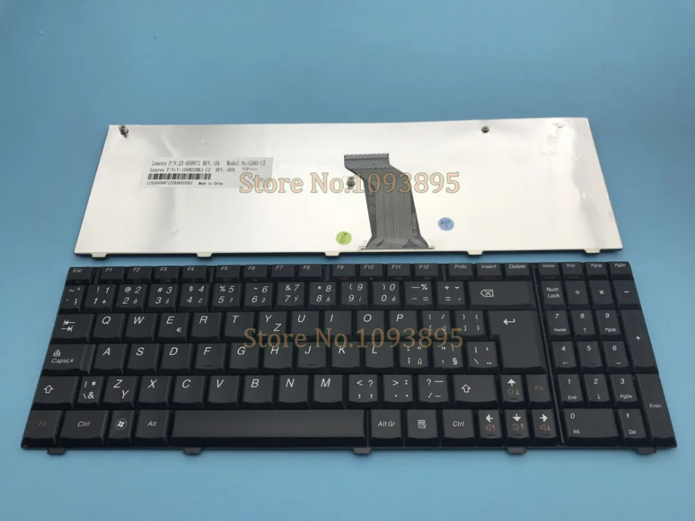Новая Чешская Клавиатура для ноутбука Lenovo G560 G 560 G565 G560A G565A G560E G560L черная
