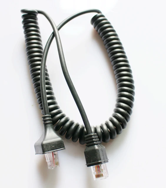 2pc 8 pin Microphone Mic Cable Cord For Kenwood Radio TK 885 TK 762 TK