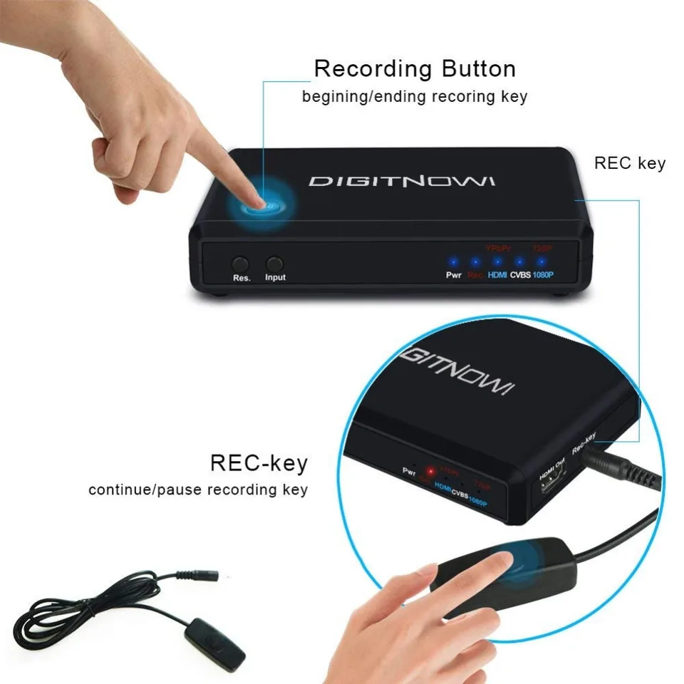 Digitnow Hd Game Capture Video Capture Device Video Cable Converter Data Cables Aliexpress