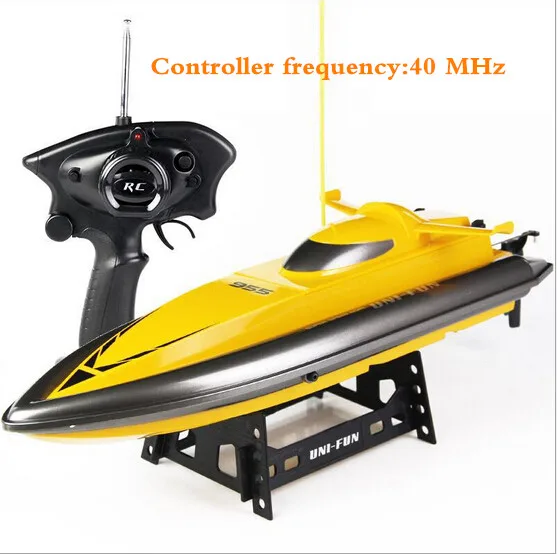 2016 Hot Sell New 47cm large scale RC boat rc airship 2.4G RC Radio Remote Control Racing Boat RTR Speedboat Toys