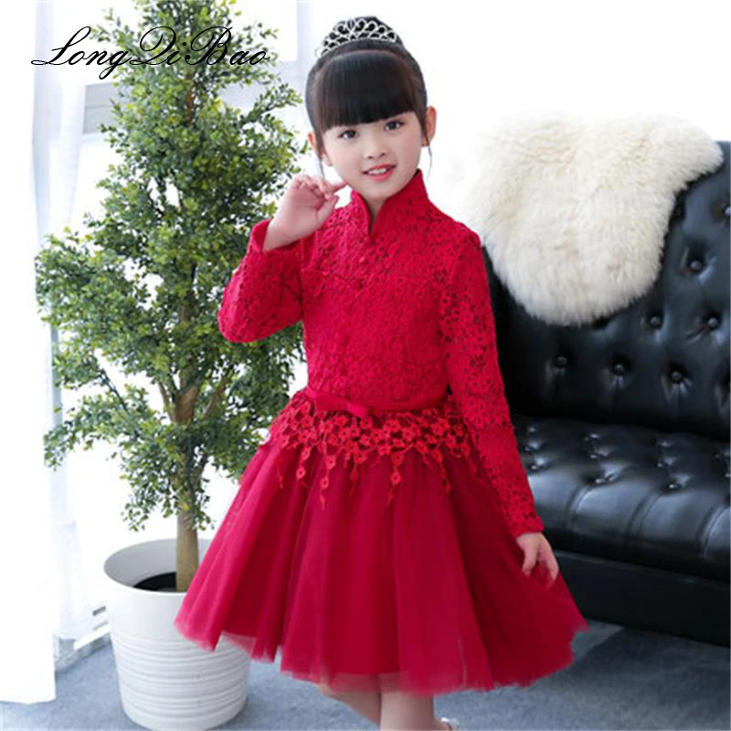

Elegant Girl Dress Girls Fashion White Tulle Flower Party Dress Flower Girl Princess Wedding Dresses First Communion Dress