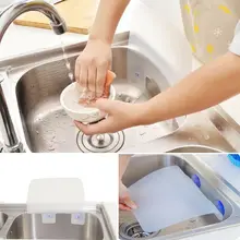Милые Твердые брызговик воды перегородки доска Горячая присоска водяной барьер плиты умывальник буфер для раковины доска кухонный инструмент