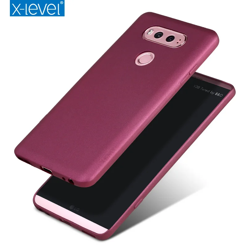

X-Level Guardian Ultra thin Soft Matte TPU Case for LG V20 Scrub Back Cover for LG V 20 V20 Frosted Silicone Cases Capa Fundas