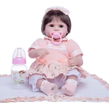 Princess Anna 18 inch doll reborn babies silicone reborn baby dolls realistic lifelike toys birthday gift Princess Anna 18 inch doll reborn babies silicone reborn baby dolls realistic lifelike toys birthday gift