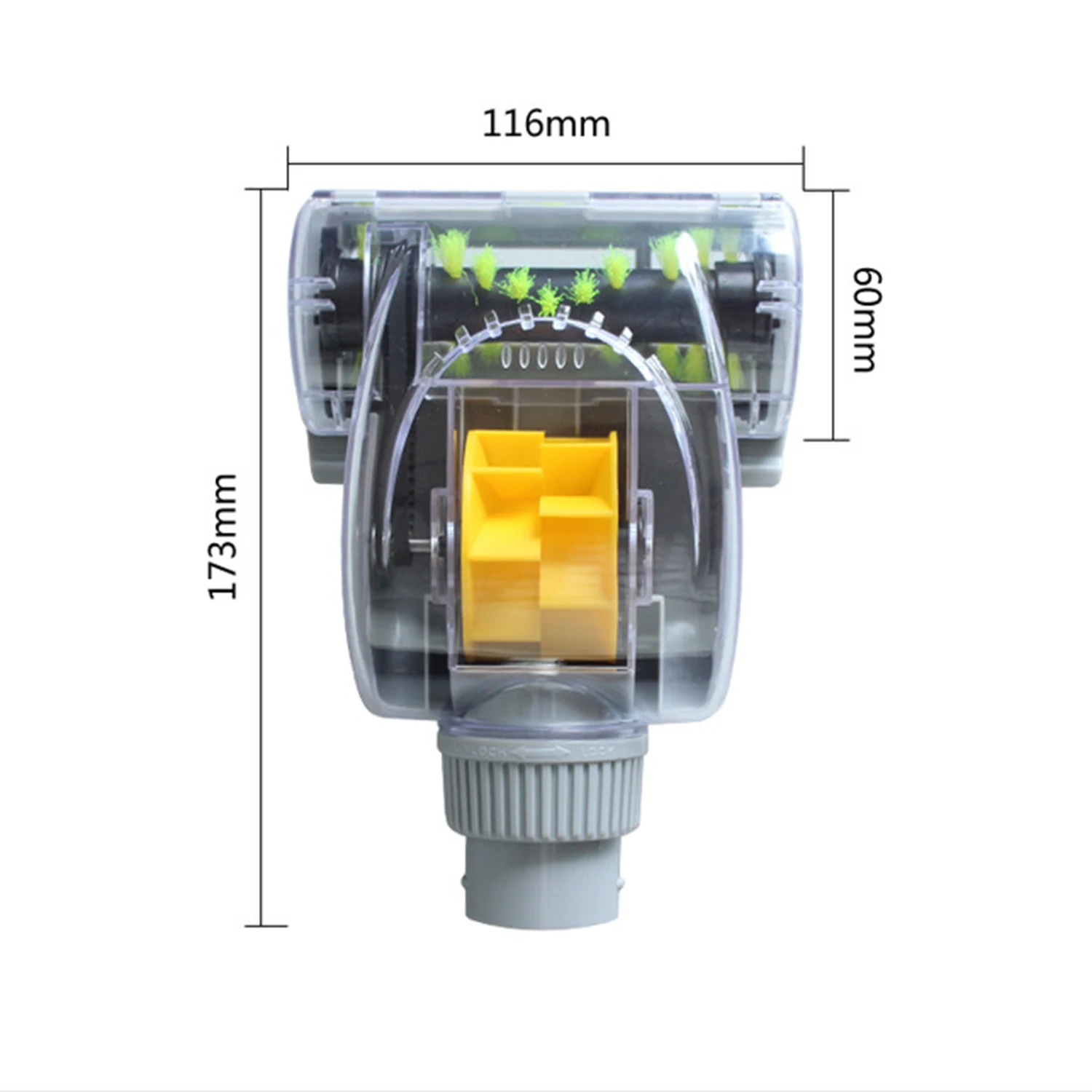 SDFC-32mm пылесос прозрачные щетки для удаления клещей всасывающая головка для дивана и пылесос для кровати аксессуар