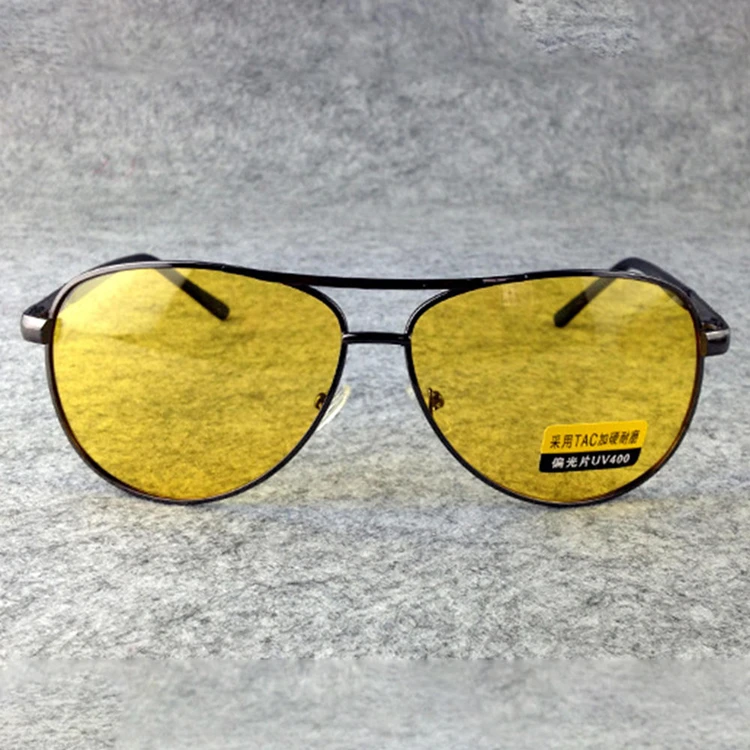 Классический Pilot, поляризационные солнцезащитные очки для женщин Для мужчин модные очки ночного видения Mr для походов и вождения очки UV400 gafas de sol