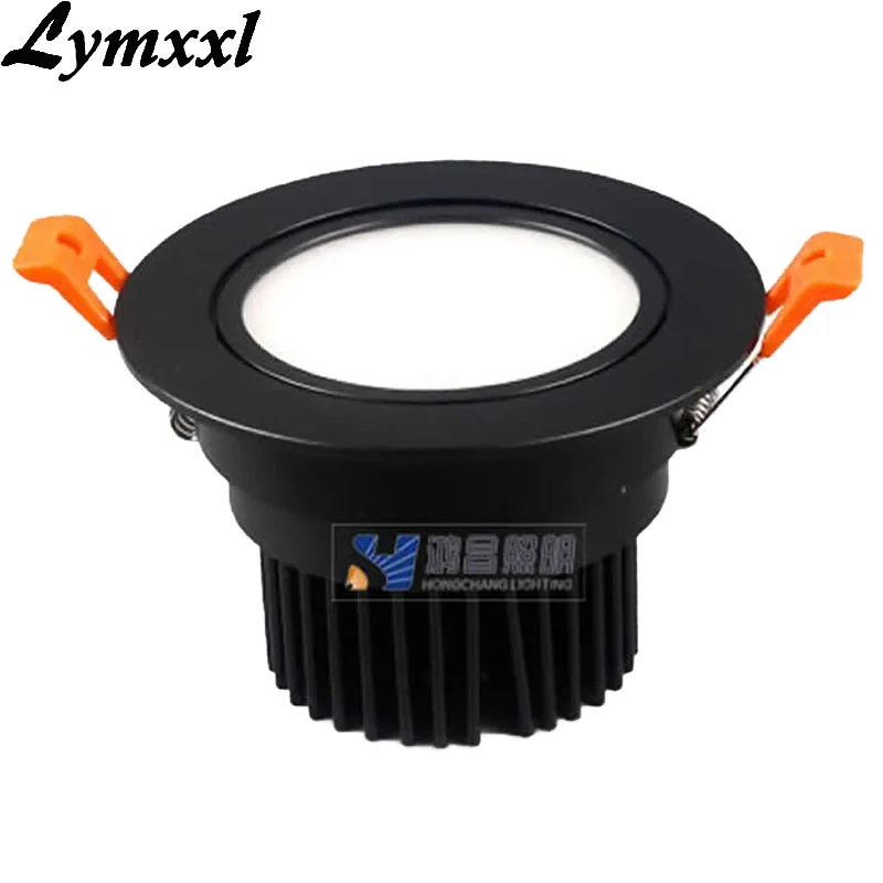 Затемняемый Встраиваемый светодиодный потолочный светильник 5 Вт 7 9 12 15 18 20 30 40 AC90V