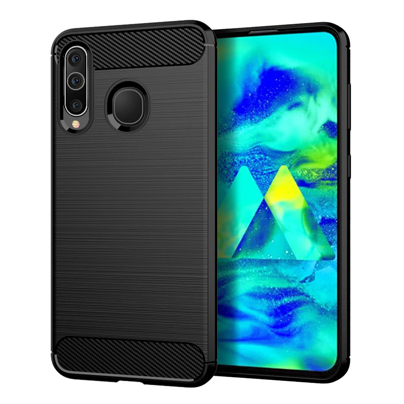 Чехол для Samsung Galaxy M40 Силиконовый прочный армированный мягкий чехол накладка M30S M30