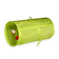 2/3/4 отверстия 11 Цвета Складная Pet туннель для кошек для дома и улицы для домашних животных кота обучающая игрушка для кошки; тапочки с кроликом; шлёпанцы для игровой туннель трубки тавровое соединение - Цвет: Green 2 Holes