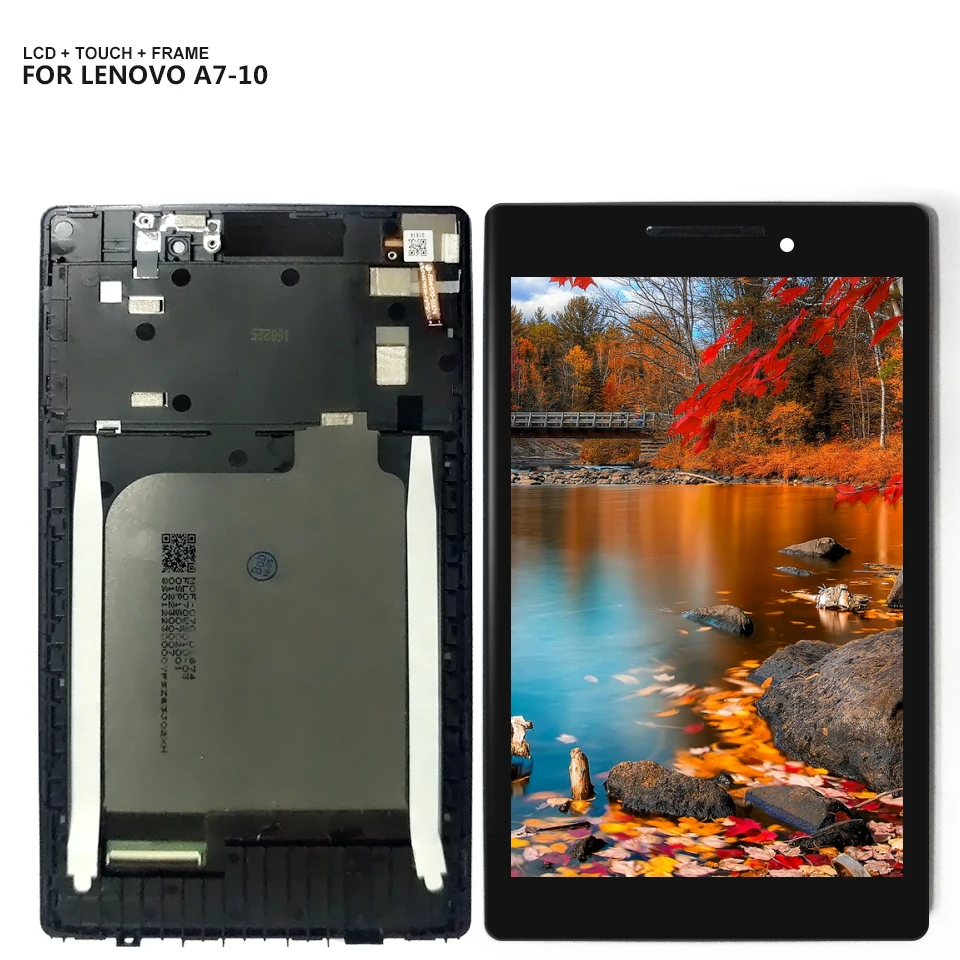 For Lenovo Tab 2 A7-20 A7-20F A7-10F A7-10 Touch Screen Digitizer Glass Lcd Display assembly with Frame For Lenovo Tab 2 A7-20 A7-20F A7-10F A7-10 Touch Screen Digitizer Glass Lcd Display assembly with Frame