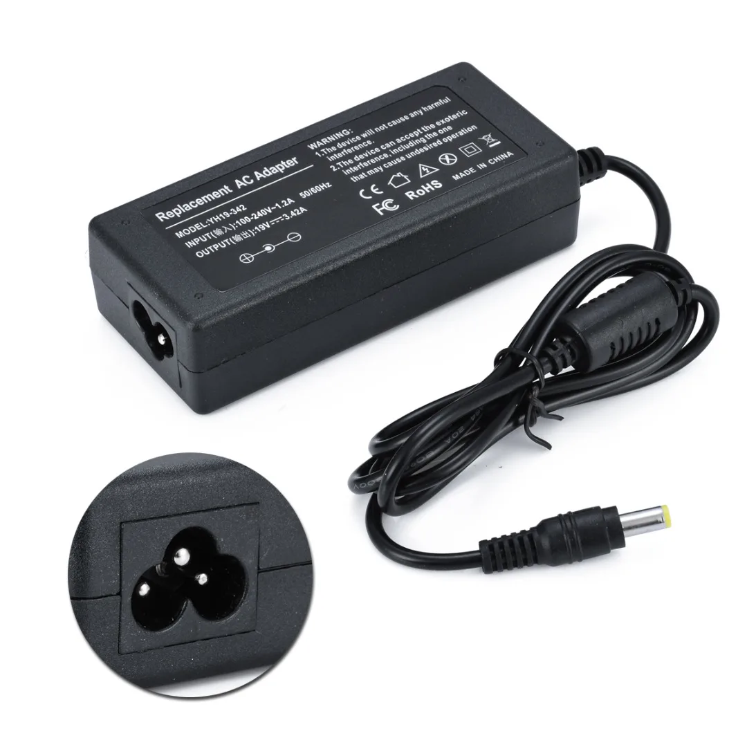 

Maiytr 1pc 5.5x1.7mm Computer Charger 19V 3.42A 65W Laptop AC Supply Power Adapter for Acer