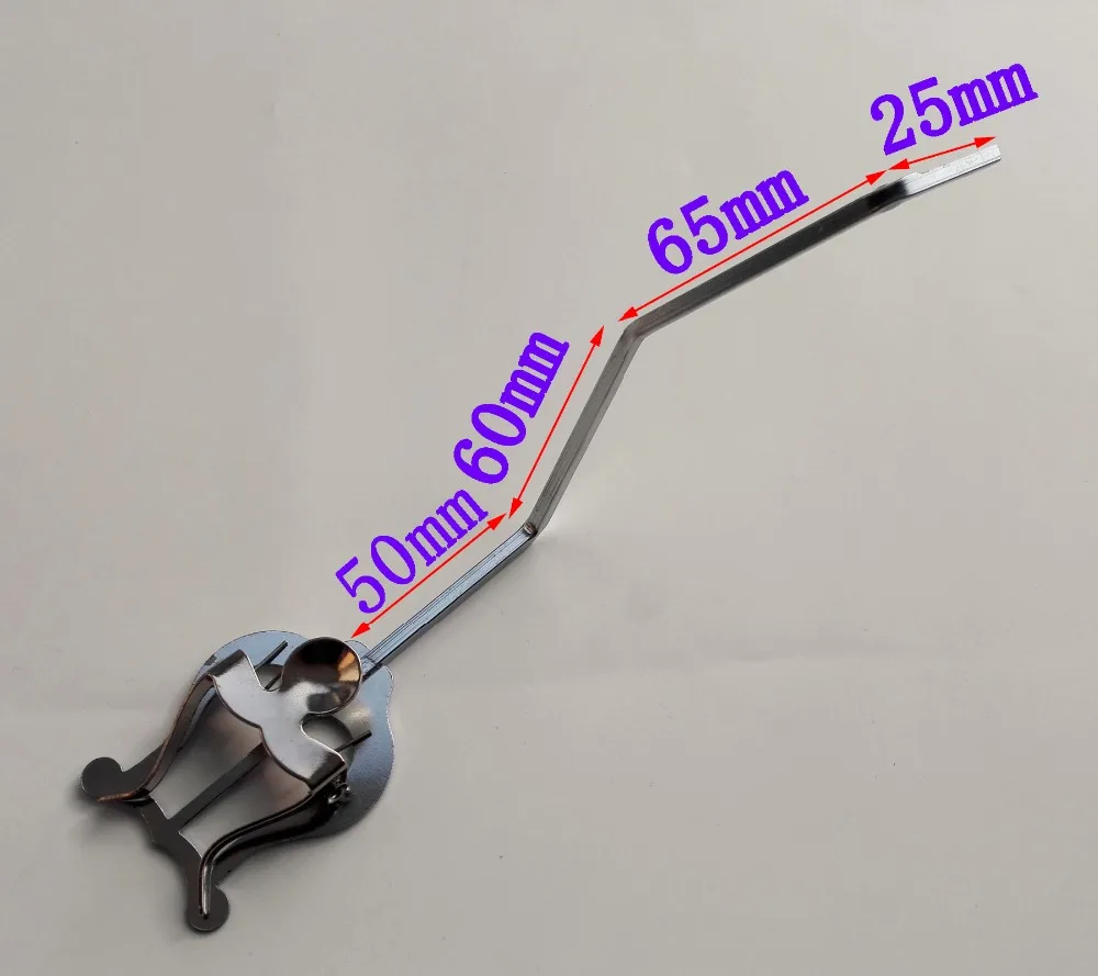 Никелированная труба походный зажим-на лире лист Музыкальная подставка держатель инструмента