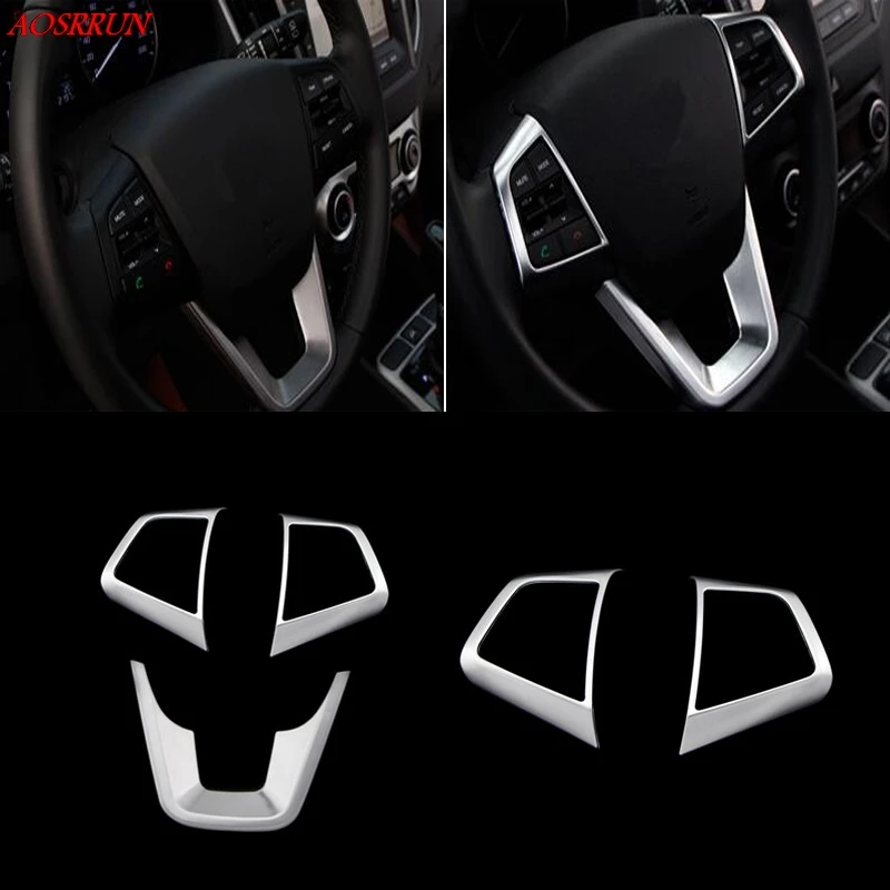 

car accessories Car steering wheel steering wheel buttons decorative stickers modified special interior trim for hyundai Creta