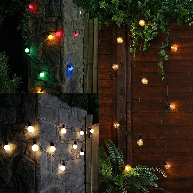Уличная Водонепроницаемая гирлянда с 20 светодиодами 5 м|outdoor lighting|led globe stringlights string