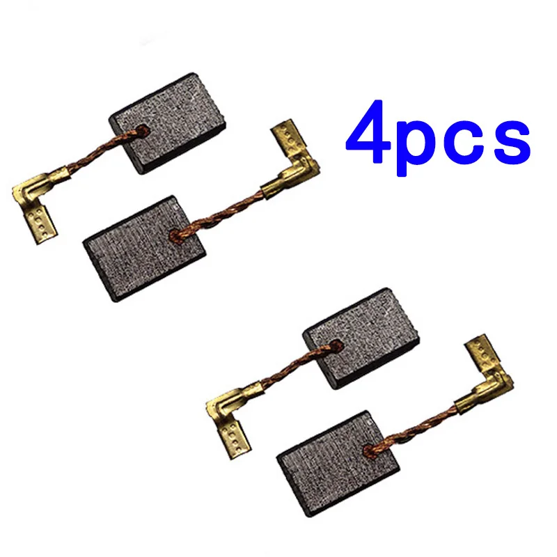 4 шт. углеродная счетка для Makita 9564CV 9565CV 9566CV GD0600 9554 955 Замена|Щетка| |