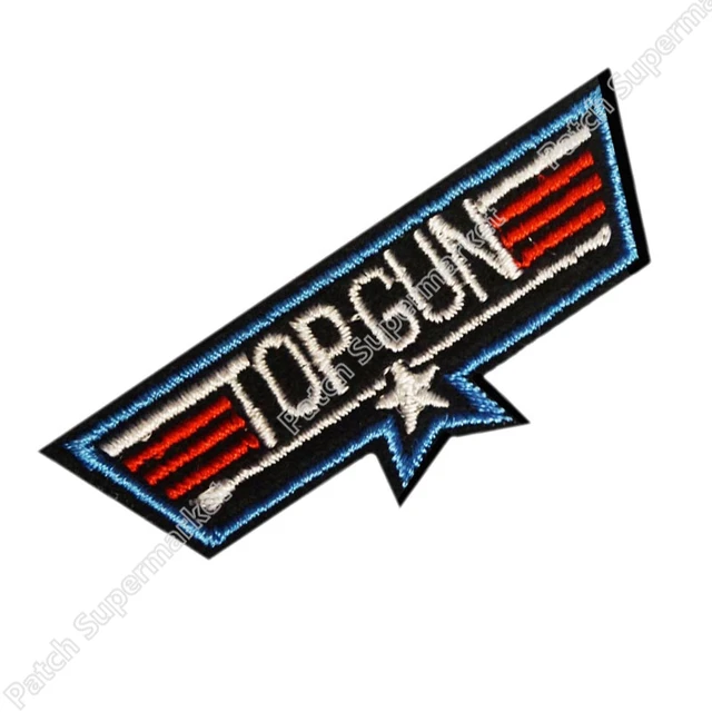 TOP GUN Wings Maverick Movie TV Embroidered Patch Costume Sew On Iron