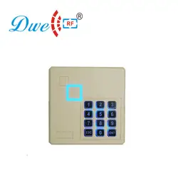 DWE cc rf Бесплатная доставка Подсветка клавиатуры 125 кГц EM-ID + Weigand 26 RFID считыватель двери контроля доступа + Близость card reader