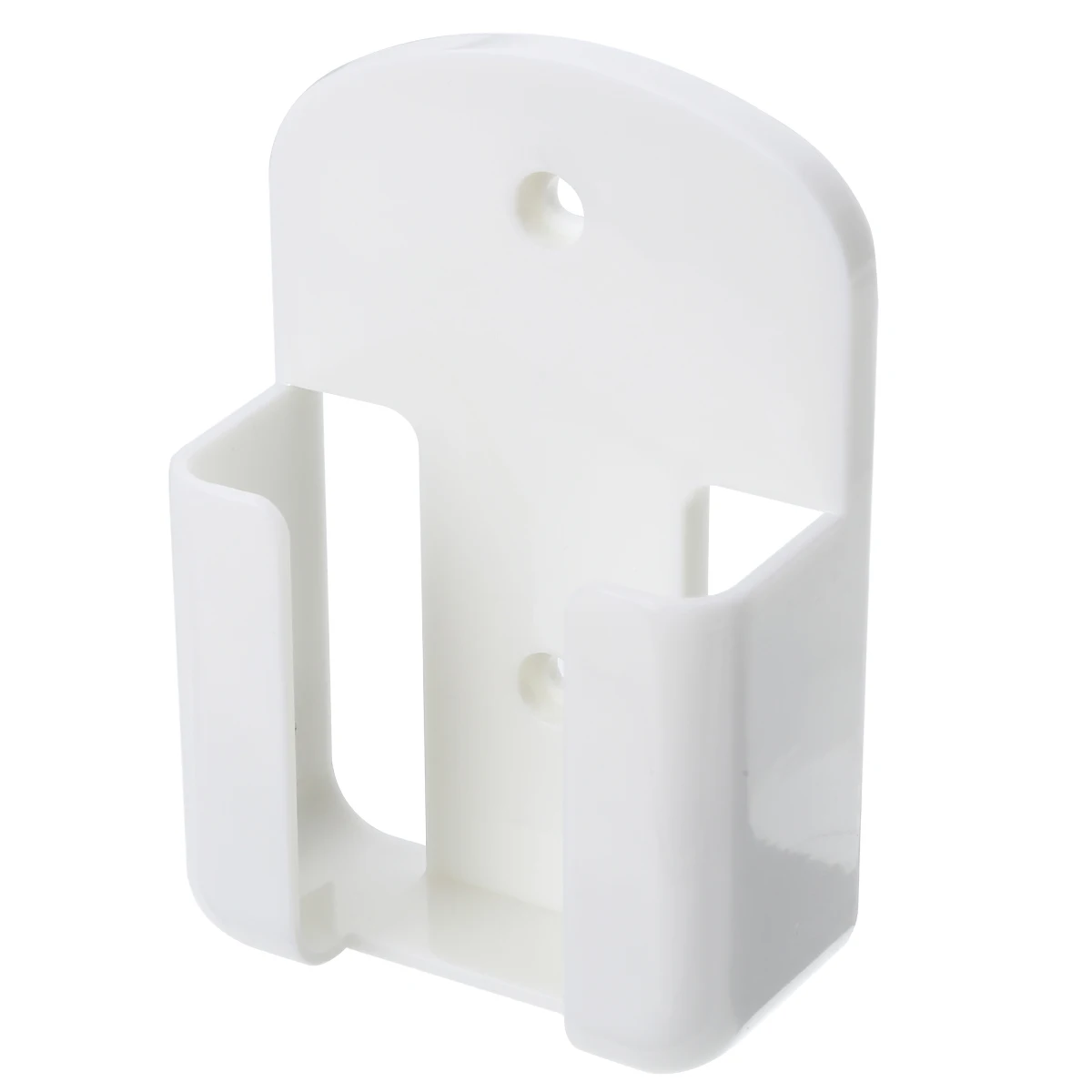 Air Conditioner Remote Control Holder Wall Mounted Storage Box Rack White Wall Hanging Storage Holders