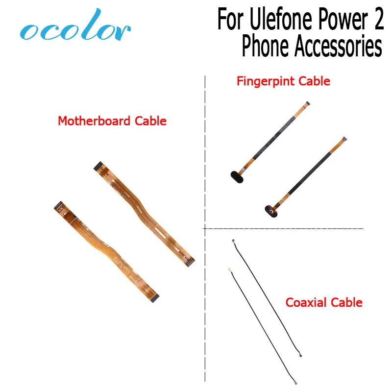 Ocolor для Ulefone power 2 датчик отпечатков пальцев гибкий кабель