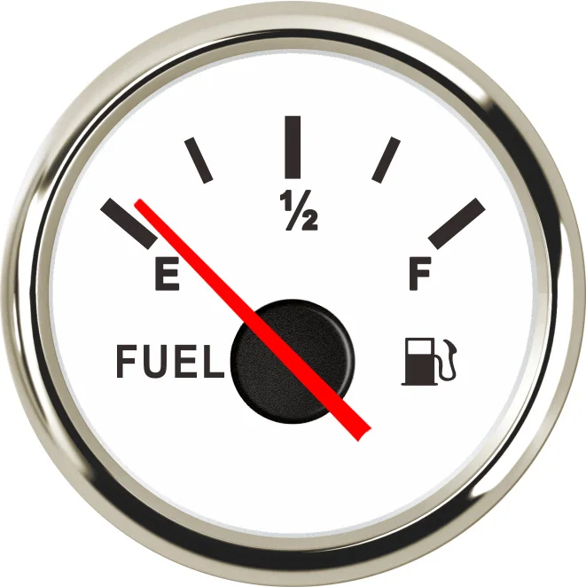 

Boat Fuel Gauge Car Truck Marine Fuel Level Indicator Motorcycle Fuel Tank Level Gauge 0-190 ohms 9-32V 52mm