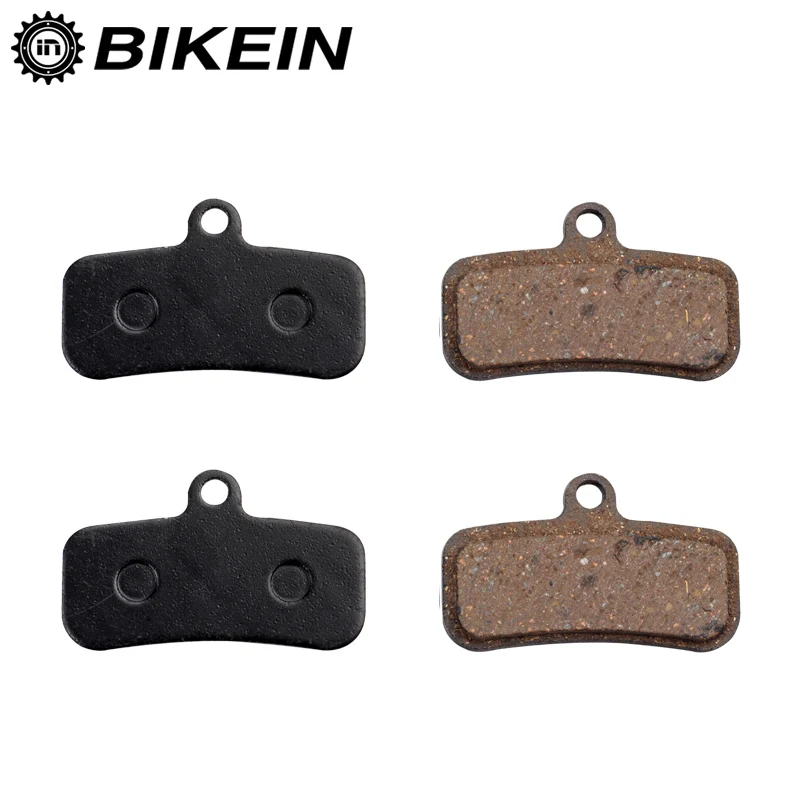 

BIKEIN - 2 Pairs Mountain Bike Semi-Metallic MTB Disc Brake Pads For Shimano Saint M810 M820 ZEE M640 H01 Hydraulic Disc Brake