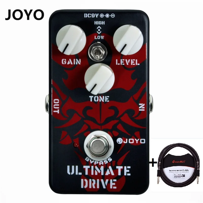 JOYO High gain Overdrive Electric Guitar Effect Pedal Vintage Overdrive/Digital Delay/Crunch