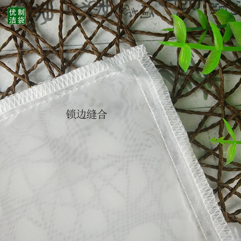 hot sale square 40*55cm fine mesh food grade home brew hop filter bag soup seasoning filter bag nylon mesh tea filter bag wine