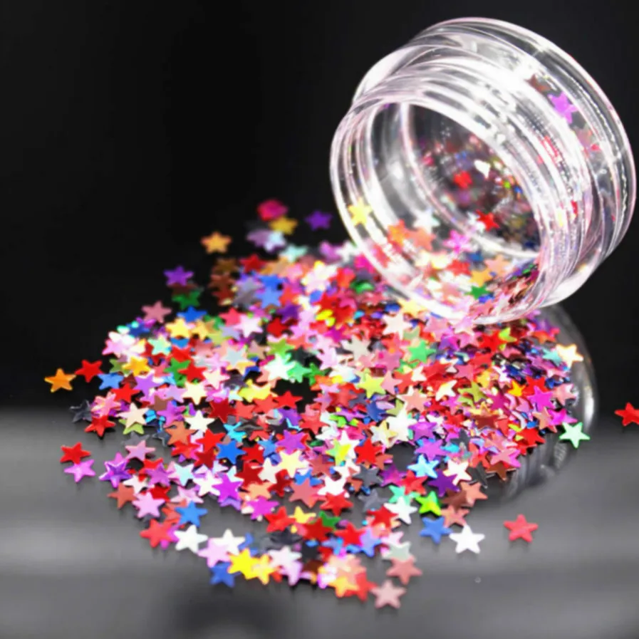 

1Box Sell Rainbow Color Sequins Nail Treatment Cuticle Revitalizer Oil Prevent Agnail Nail Polish Nourish Skin Nail Care Tools