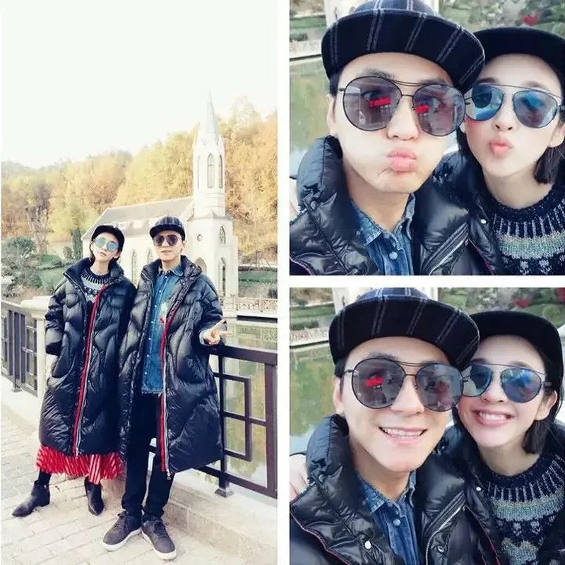 Goede AYUNSUE Wit Ganzendons Jas Vrouwelijke Lange Jas Vrouwen Winter Losse Casual Big Size vrouwen Jassen Chaqueta Mujer KJ427