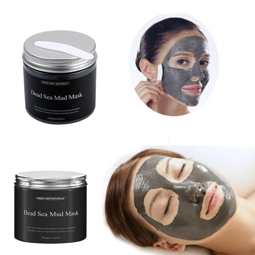 

Best Deal New Fashion 250g Women Fask Mud Pure Body Naturals Beauty Dead Sea Mud Mask for Facial Treatment 1pc