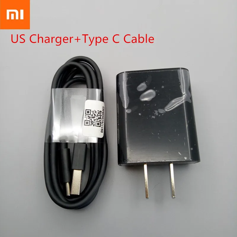 

Original XIAOMI USB Quick US Charger Adapter 12V 1.5A TYPE C Data Cable For Mi a1 8 4s 5 5x 5c 5s 6 note 3 2 max2 Mix Redmi pro
