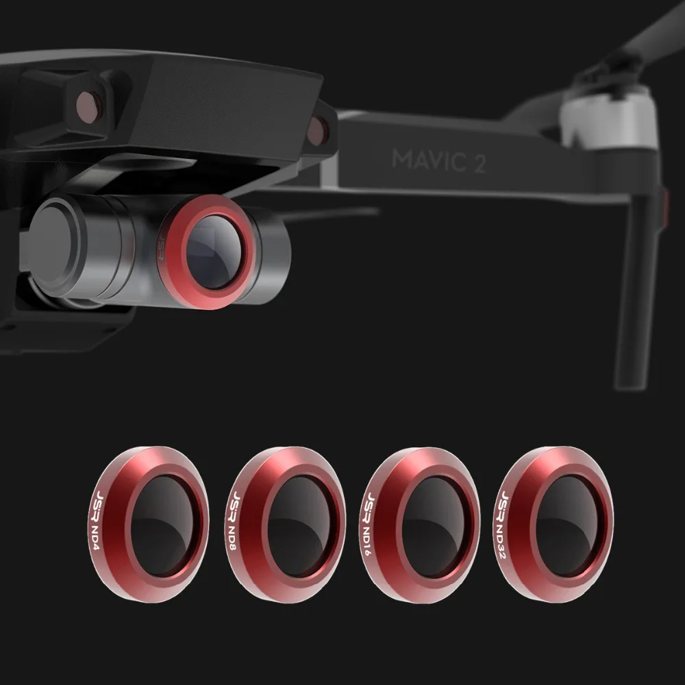 Комплекты фильтров для объектива ND4 ND8 ND16 Star UV фильтры CPL Для DJI Mavic 2 Zoom Drone камеры