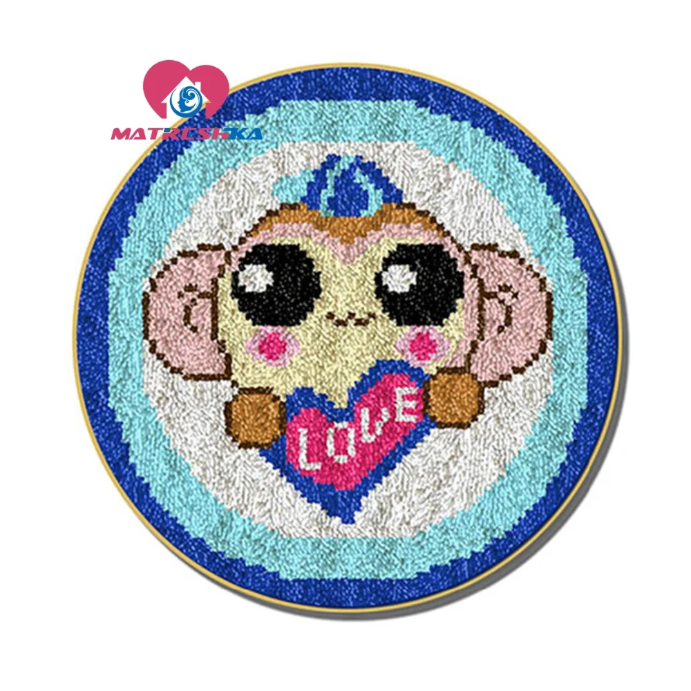 

latch hook kit with free shipping embroidery carpet latch hook rug do it yourself button package carpet embroidery sale sets