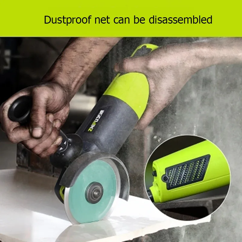 ZHIPU 1300W Household Polishing Machine Hand Grinding Polisher Grinding Cutting Machine Angle Grinder Hand Grinding Wheel Tools ZHIPU 1300W Household Polishing Machine Hand Grinding Polisher Grinding Cutting Machine Angle Grinder Hand Grinding Wheel Tools