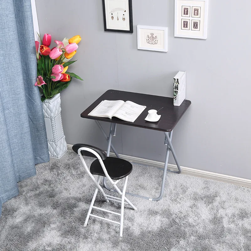 4pcs/ lot Folding chair fashion dining table stool portable outdoor chair modern minimalist office meeting training chair