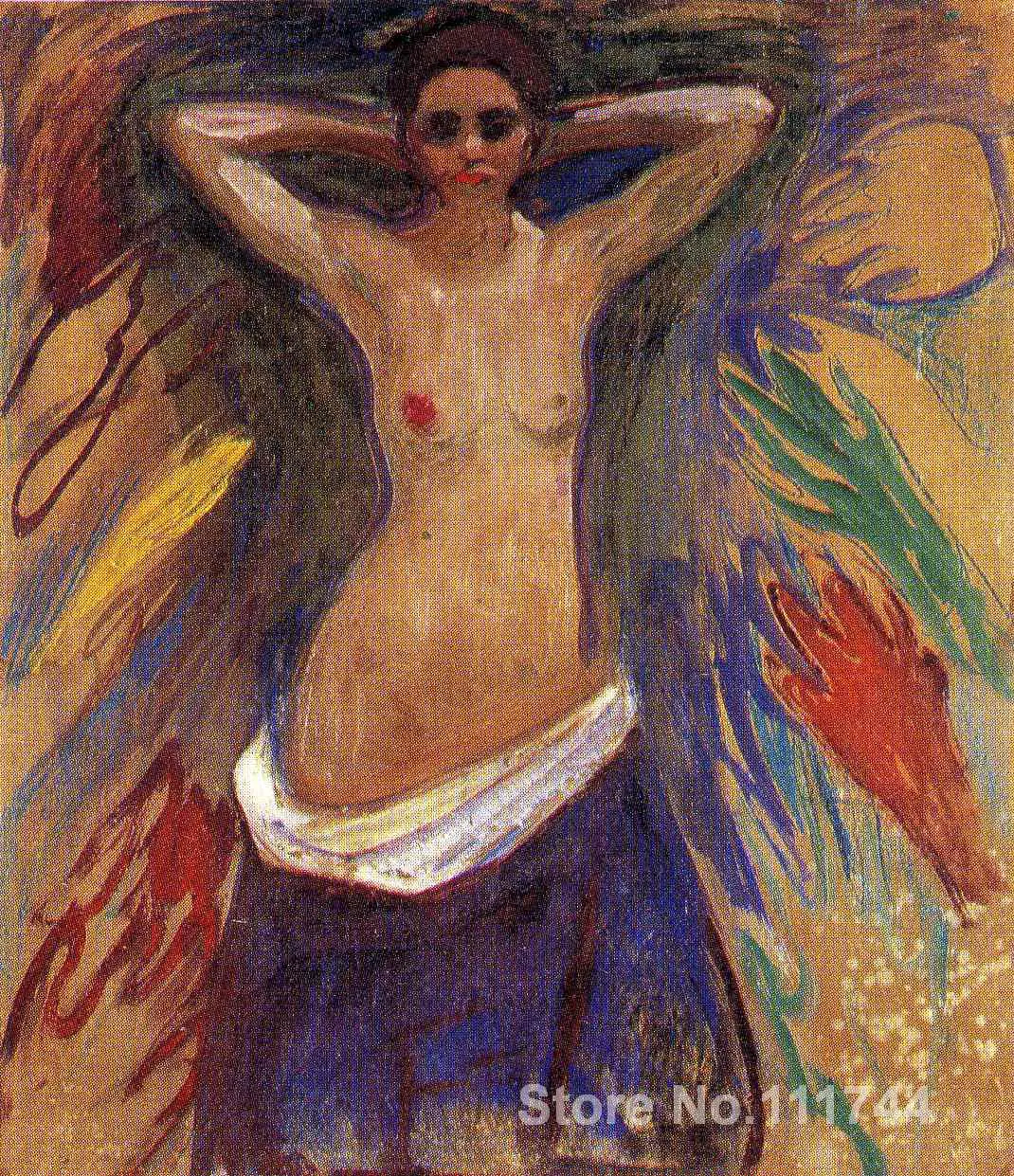 

modern art gallery.The Hands by Edvard Munch painting Handmade High quality