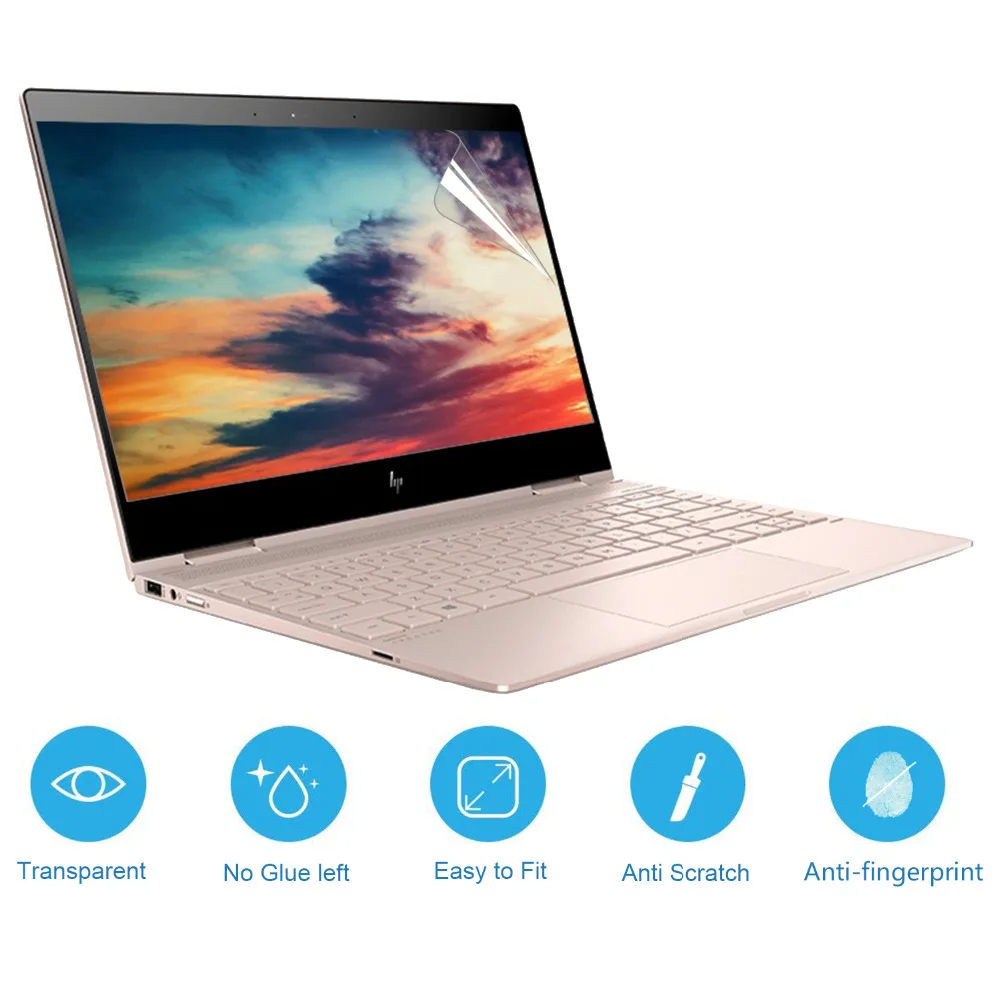 Cartinoe 13,3 дюймов Защитная плёнка для экрана ноутбука для Hp Spectre X360 13 13-aexxx Hd кристально чистый фильтр ЖК-экрана Защитная пленка(2 шт