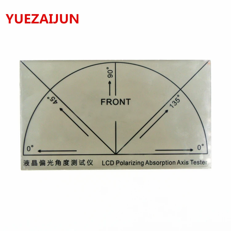 

New Polarizer Film Angle Testing Tools/Tester For LED/LCD Screens LCD Polarizing absorption axis tester