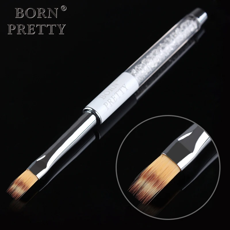 УФ Гелевая Кисть BORN PRETTY градиентная ручка для рисования кисть белый горный