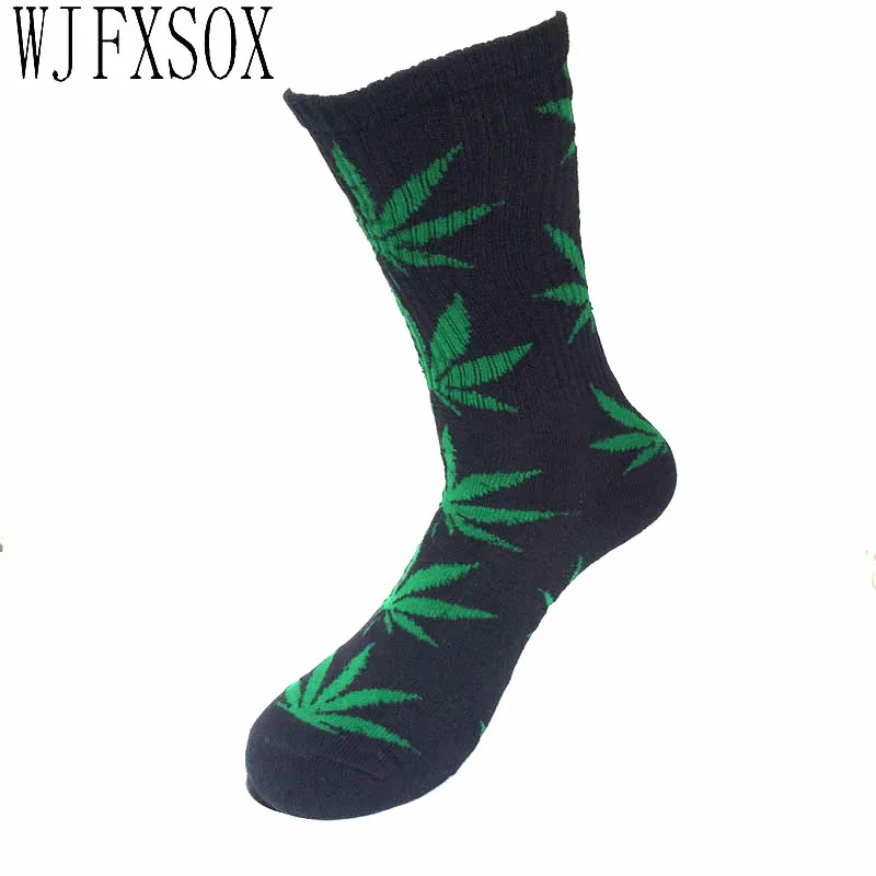 

WJFXSOX Best Selling Harajuku Hiphop man Women's Maple Leaf Sock Cotton Hose Long Skateboard Hip-hop Socks for Couple unisex