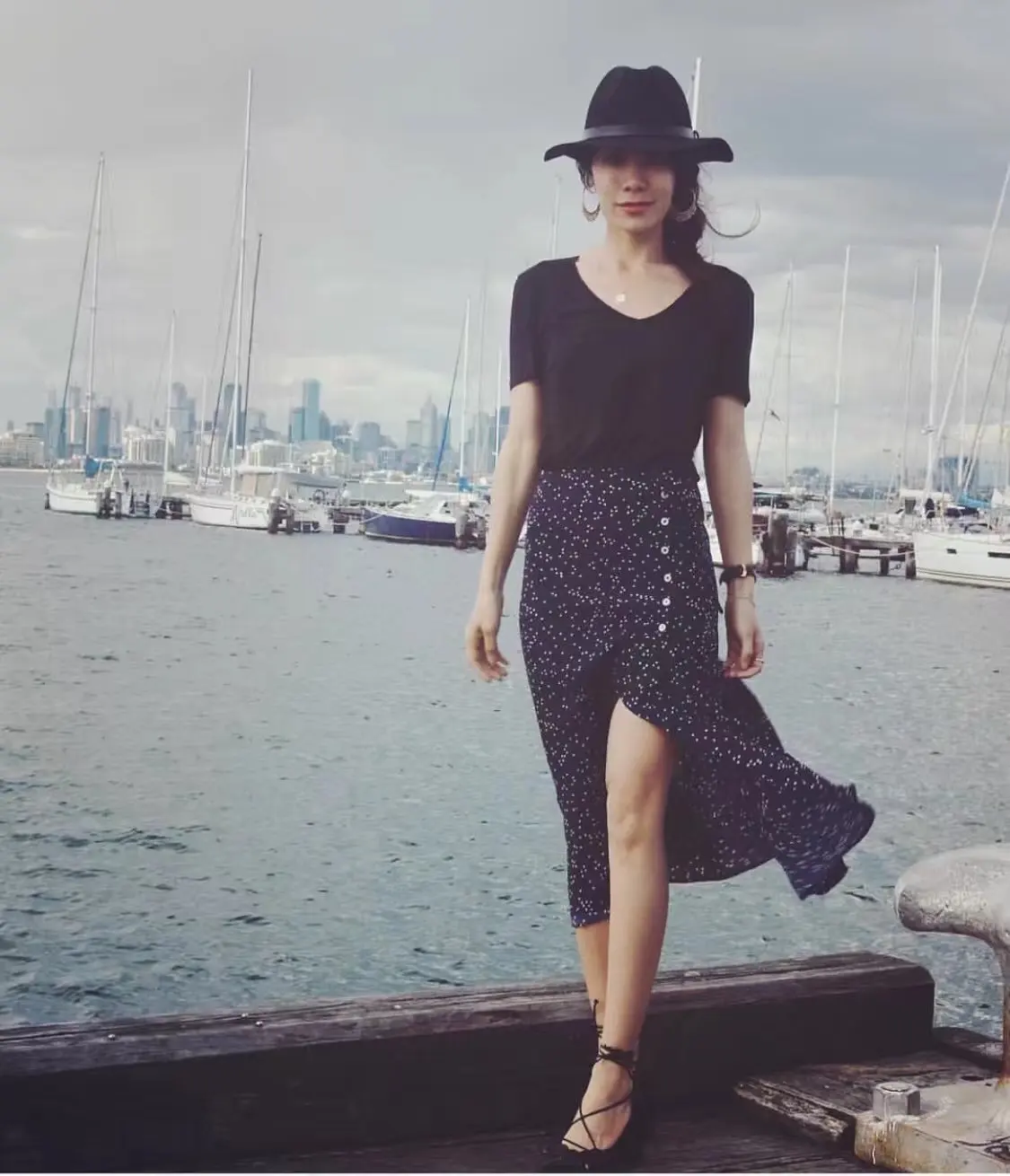 bohemian boho skirts womens high waist skirt polka dot black midi skirt button up elegant korean fashion streetwear 2021 bohemian boho skirts womens high waist skirt polka dot black midi skirt button up elegant korean fashion streetwear 2021