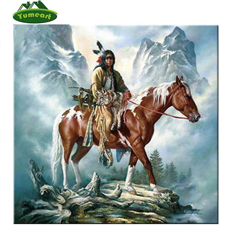 5D Diamond Painting Full Drill Embroidery Cross Stitch Kits Magic Horse Decors